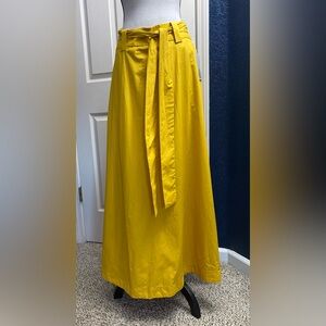 Worthington Vibrant Yellow Maxi Skirt
